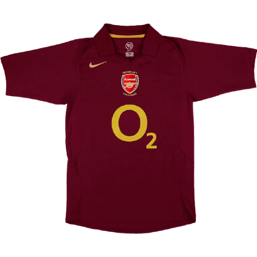Maillot Arsenal Home 2005-06