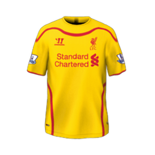 Maillot Liverpool Away 2014-15