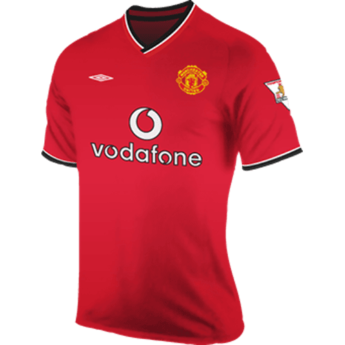 Maillot Manchester United Home 2000-01