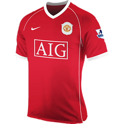 Maillot Manchester United Home 2006-07