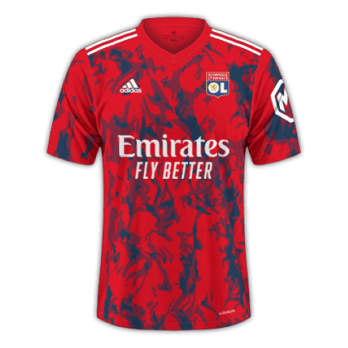 Maillot Olympique Lyonnais Away 2022-23