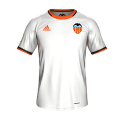 Maillot Valencia CF Home 2016-17
