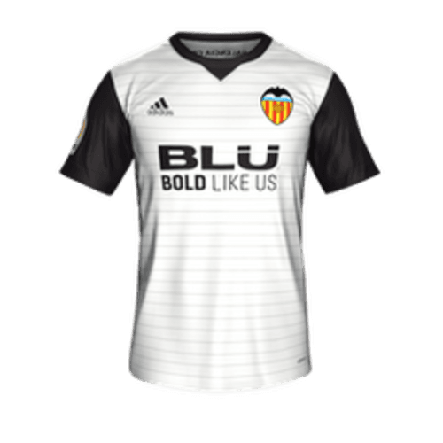 Maillot Valencia CF Home 2017-18